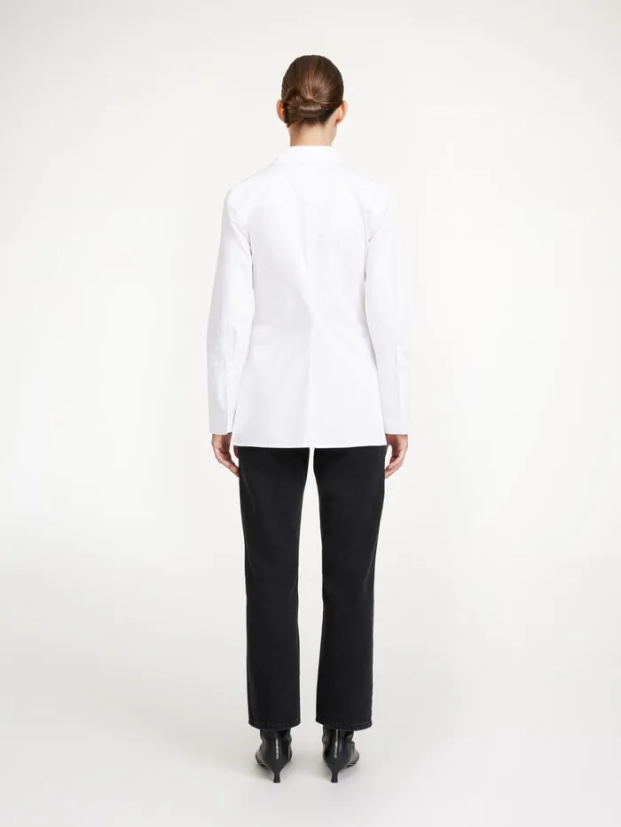 By Malene Birger Shirts Women Padano Organic Cotton Shirt Pure White