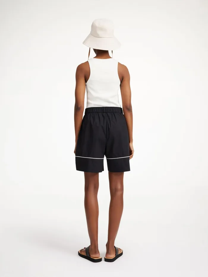 By Malene Birger Shorts Women Siara Organic Cotton Shorts Black