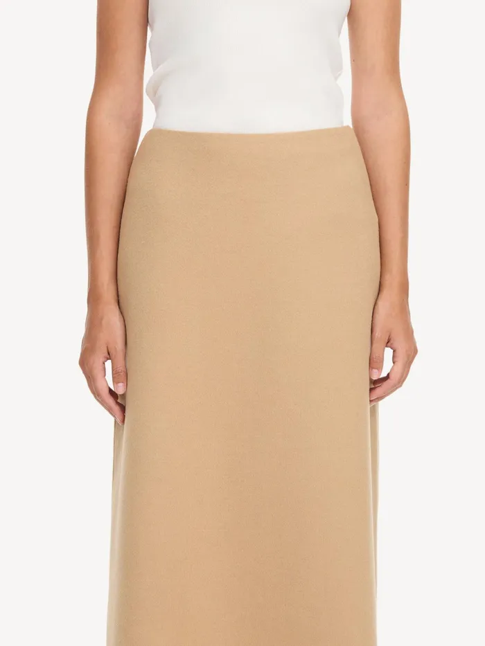 By Malene Birger Skirts Women Palomie Midi Skirt Dark Sand