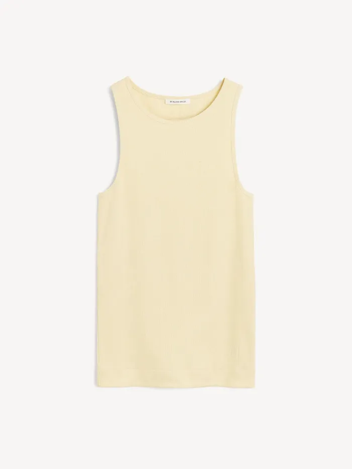 By Malene Birger Tops and Blouses Women Amani Organic Cotton Tank Top Sea Mist