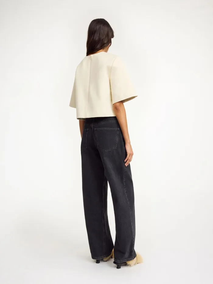 By Malene Birger Tops and Blouses Women Hania Top Oyster Gray