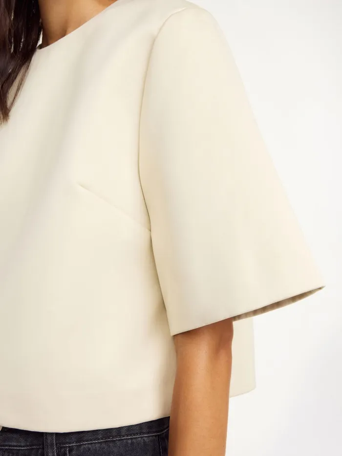 By Malene Birger Tops and Blouses Women Hania Top Oyster Gray