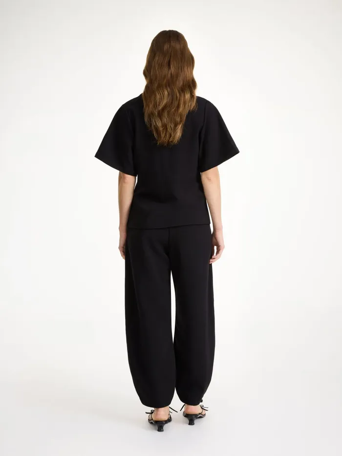 By Malene Birger Tops and Blouses Women Lunae TShirt Black