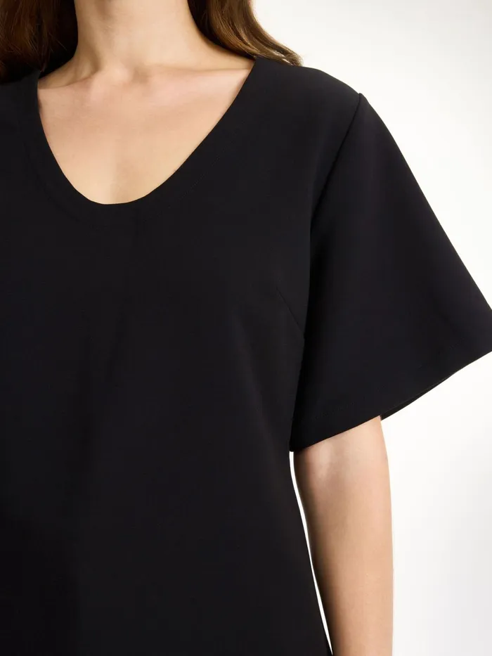 By Malene Birger Tops and Blouses Women Lunae TShirt Black