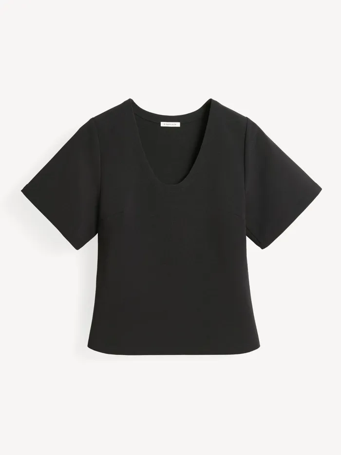 By Malene Birger Tops and Blouses Women Lunae TShirt Black
