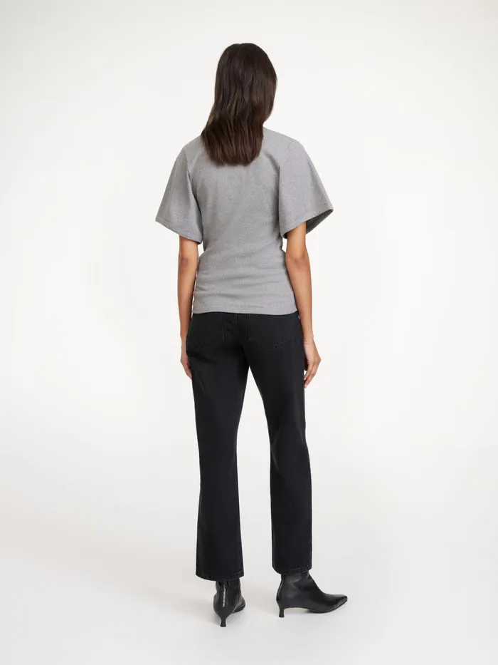 By Malene Birger Tops and Blouses Women Lunai TShirt Grey Melange