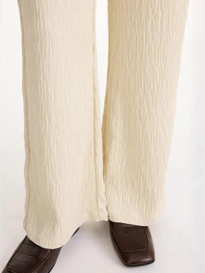 By Malene Birger Trousers Women Darja WideLeg Trousers Oyster Gray