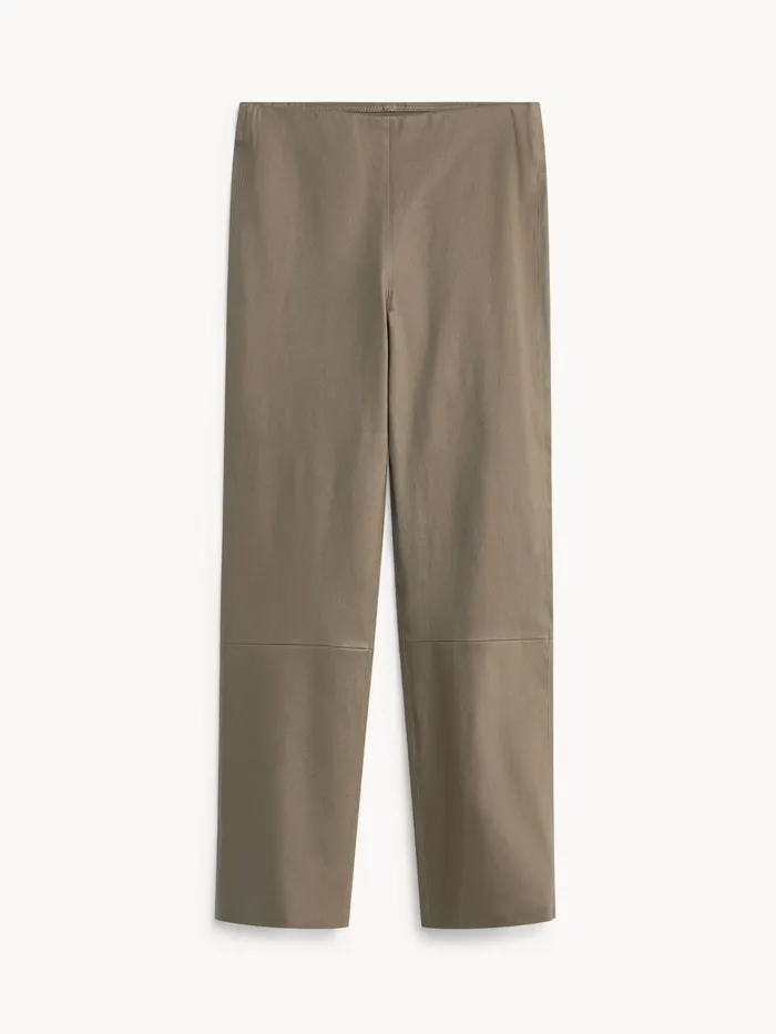 By Malene Birger Trousers Women Florentina Leather Trousers Shitake