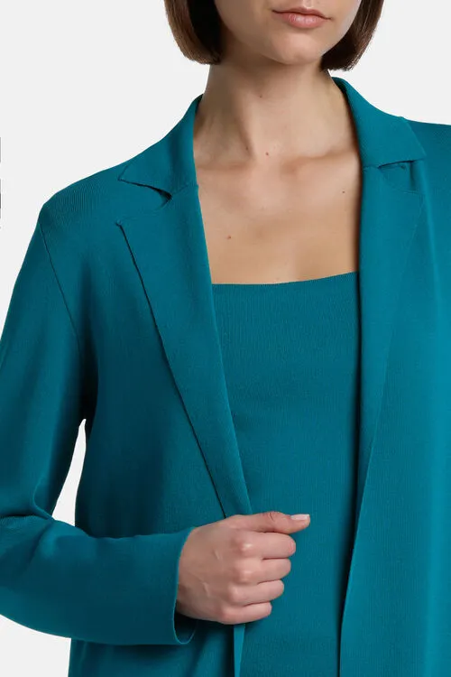 Cardigan Women Cascata Cascata Peacock Luisa Spagnoli