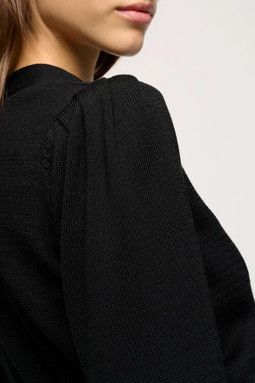 Cardigan Women Luisa Spagnoli Ciambella Ciambella Black