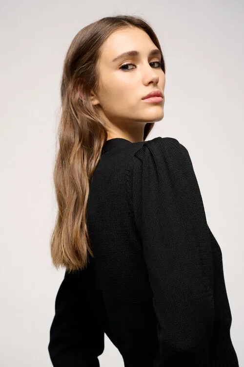 Cardigan Women Luisa Spagnoli Ciambella Ciambella Black
