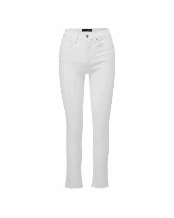 Carly Raw Hem KickFlare Jean White Women Veronica Beard Jeans Carly Raw Hem KickFlare Jean White Women Veronica Beard Jeans