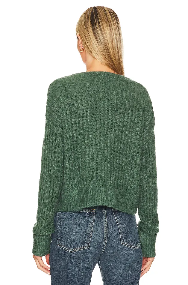 Caroline Cardigan Moss Women Lovers and Friends Sweaters and Knits