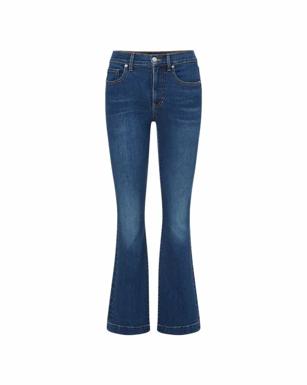 Carson KickFlare Jean Extended Bright Blue Women Veronica Beard Jeans Carson KickFlare Jean Extended Bright Blue Women Veronica Beard Jeans