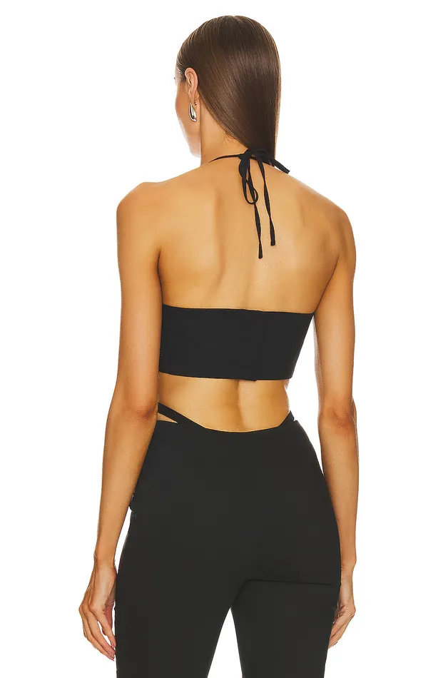 Charlize Top Black Women Lovers and Friends Tops Charlize Top Black Women Lovers and Friends Tops