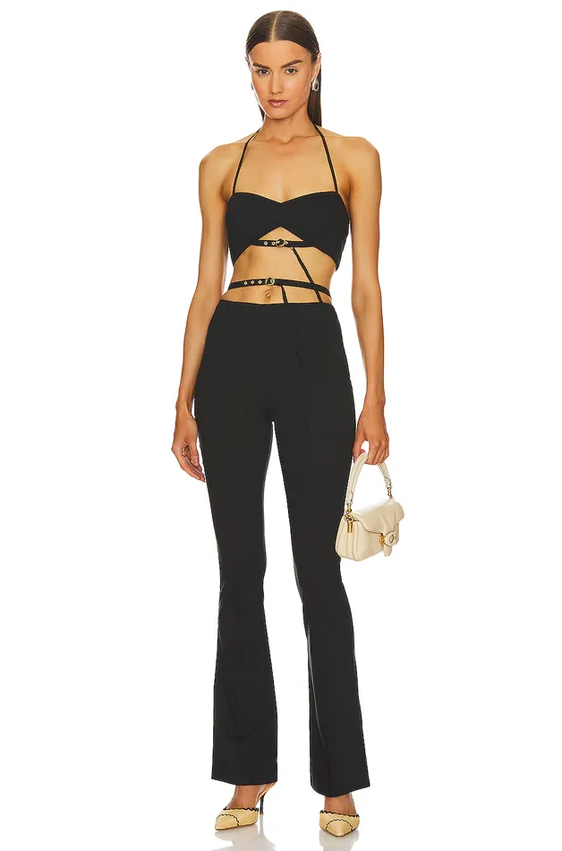 Charlize Top Black Women Lovers and Friends Tops Charlize Top Black Women Lovers and Friends Tops