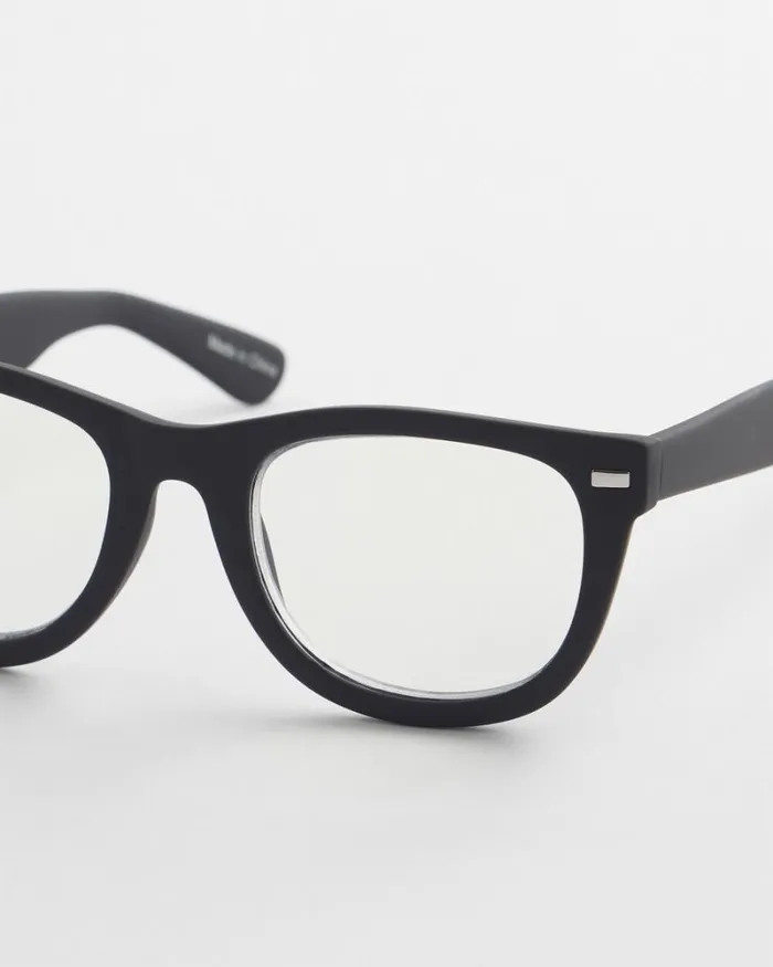 Chico039s Eyewear Matte Black Readers Black 8211 Shoes and Accessories