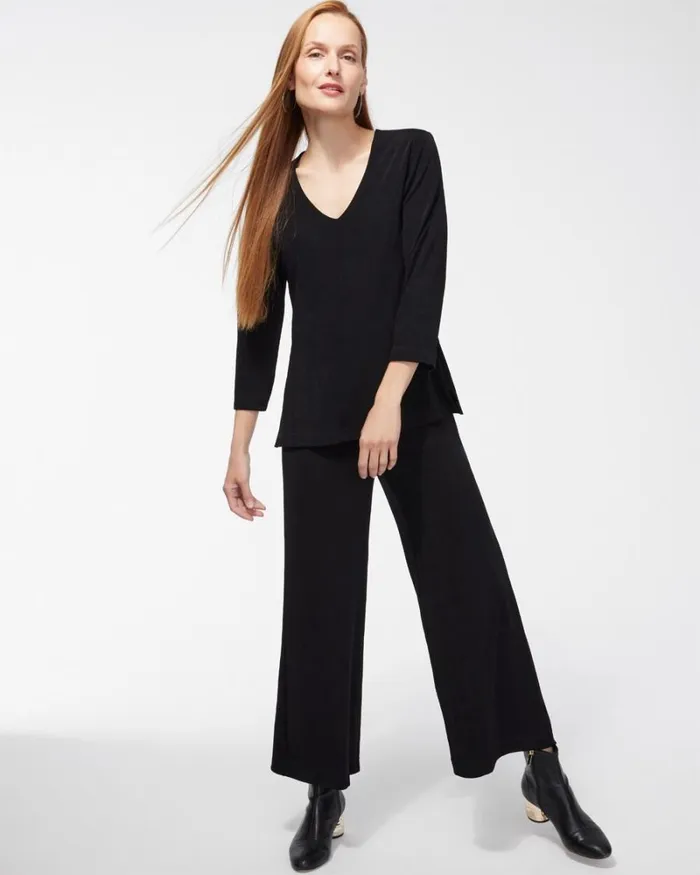 Chico039s Matching Sets Travelers Classic Cropped Pants Travelers Black 8211 Clothing Chico039s Matching Sets Travelers Classic Cropped Pants Travelers Black 8211 Clothing