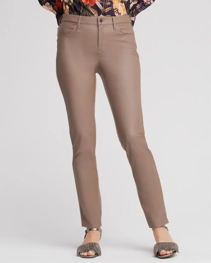 Chico039s Pants Faux Leather Front Ponte Back Pants Mocha Delight 8211 Clothing Chico039s Pants Faux Leather Front Ponte Back Pants Mocha Delight 8211 Clothing