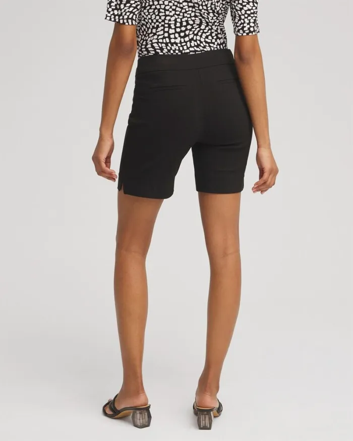 Chico039s Pants So Slimming Brigitte Slim Shorts 8211 7034 Alabaster 8211 Clothing