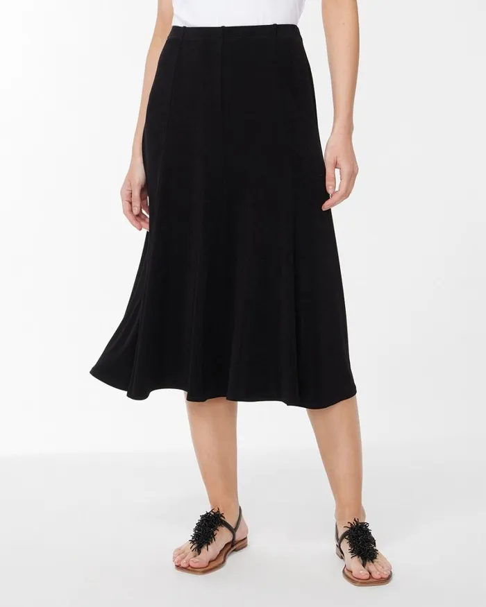 Chico039s Skirts Travelers Classic Jordana Skirt Black 8211 Clothing