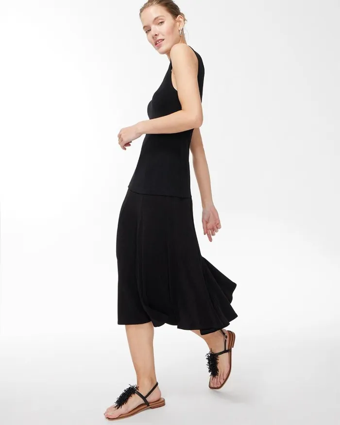 Chico039s Skirts Travelers Classic Jordana Skirt Black 8211 Clothing