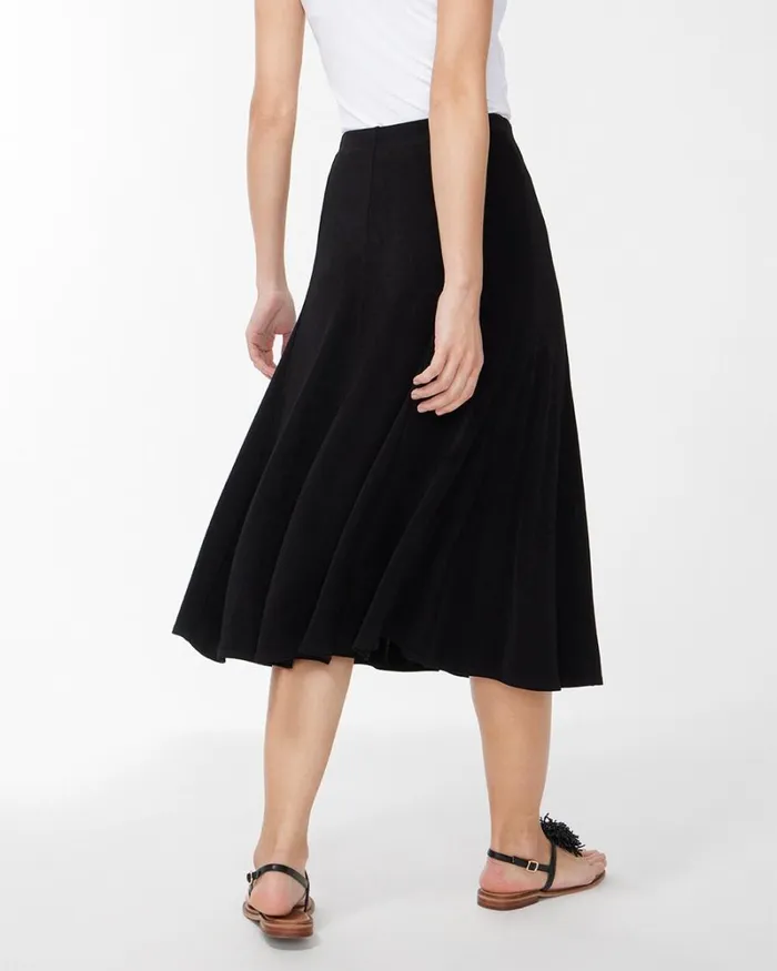 Chico039s Skirts Travelers Classic Jordana Skirt Black 8211 Clothing