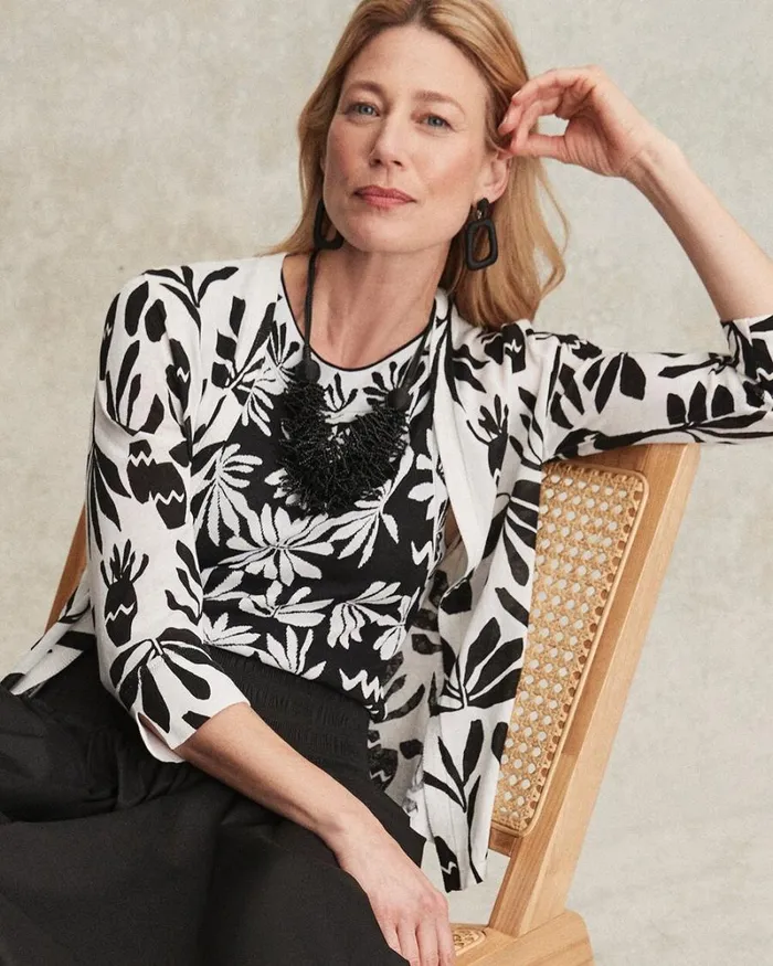 Chico039s Sweaters Summer Romance Artisan Short Cardigan Alabaster 8211 Clothing Chico039s Sweaters Summer Romance Artisan Short Cardigan Alabaster 8211 Clothing