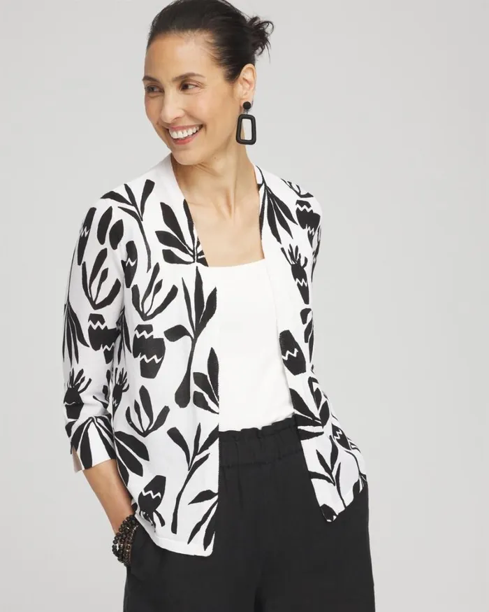 Chico039s Sweaters Summer Romance Artisan Short Cardigan Alabaster 8211 Clothing Chico039s Sweaters Summer Romance Artisan Short Cardigan Alabaster 8211 Clothing