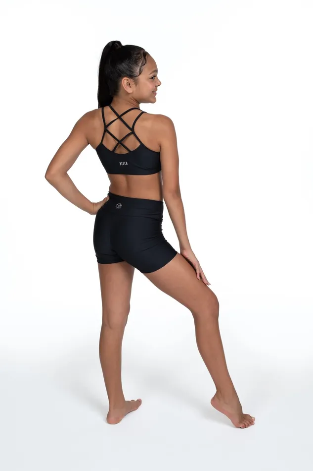 Children Bloch X Flo Active Remi XBack Bra Top Black Crop Tops Bloch Children Bloch X Flo Active Remi XBack Bra Top Black Crop Tops Bloch