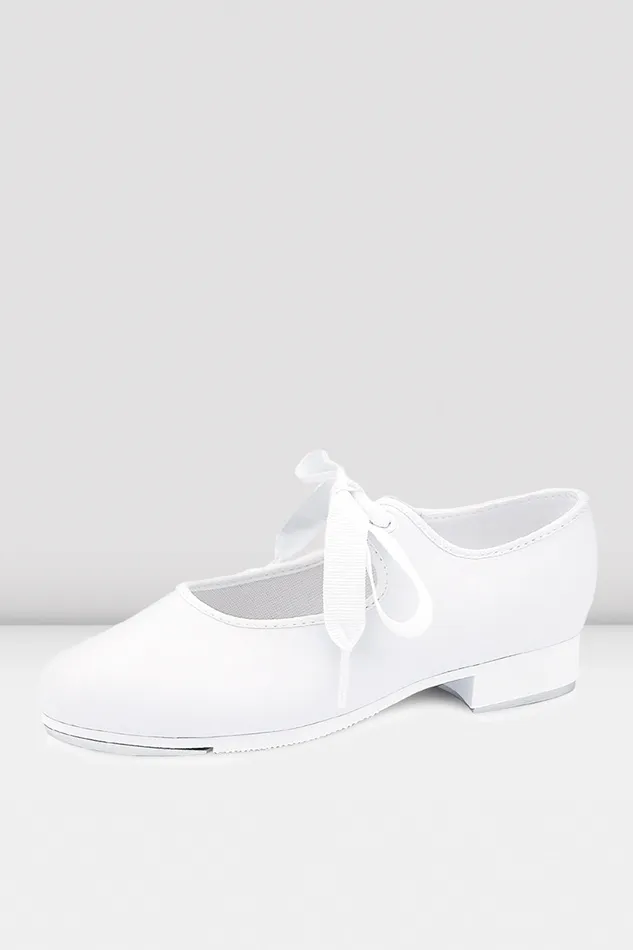 Children Tap Bloch Childrens Dance Now Student Tap Shoes White Synthetic Leather Children Tap Bloch Childrens Dance Now Student Tap Shoes White Synthetic Leather