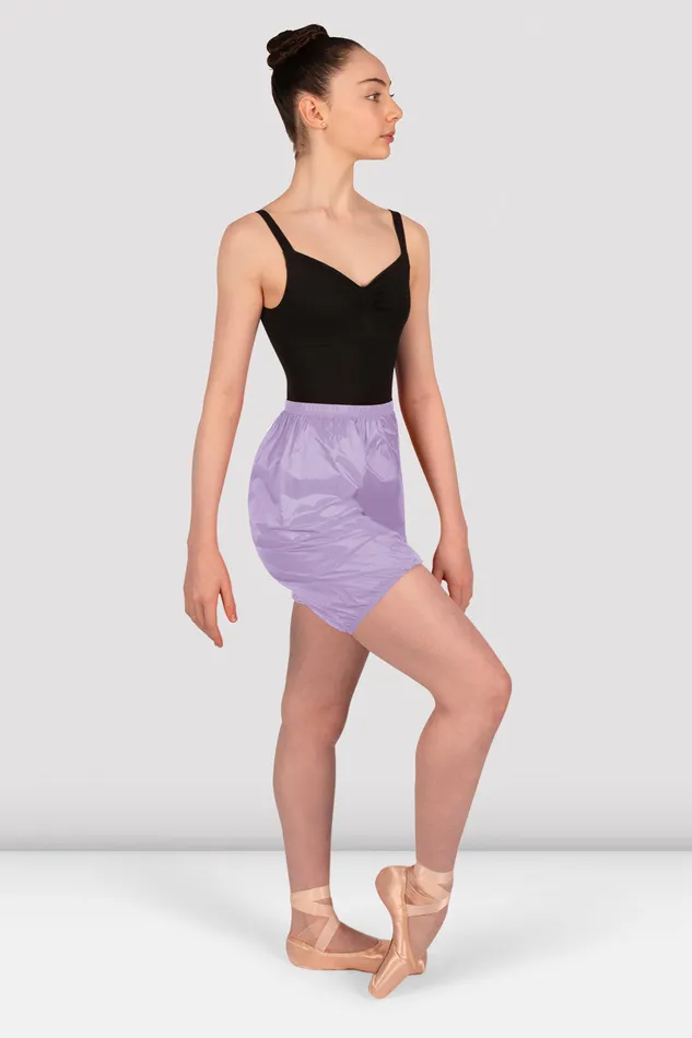 Children Warmups Bloch Girls Ripstop Shorts Lilac