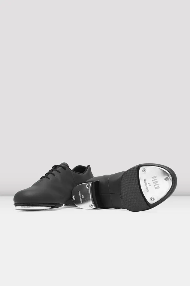 Childrens TapFlex Leather Tap Shoes Black Leather Children Tap Bloch