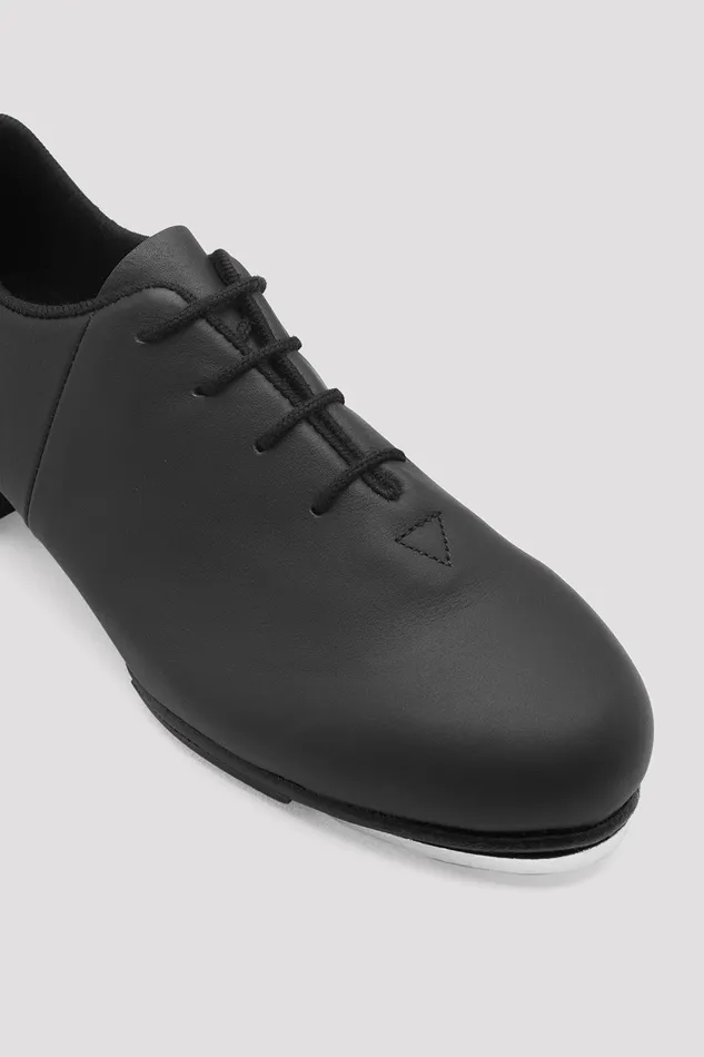 Childrens TapFlex Leather Tap Shoes Black Leather Children Tap Bloch