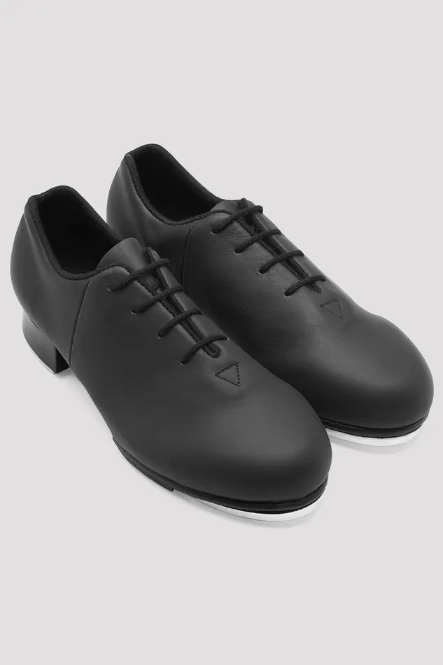 Childrens TapFlex Leather Tap Shoes Black Leather Children Tap Bloch