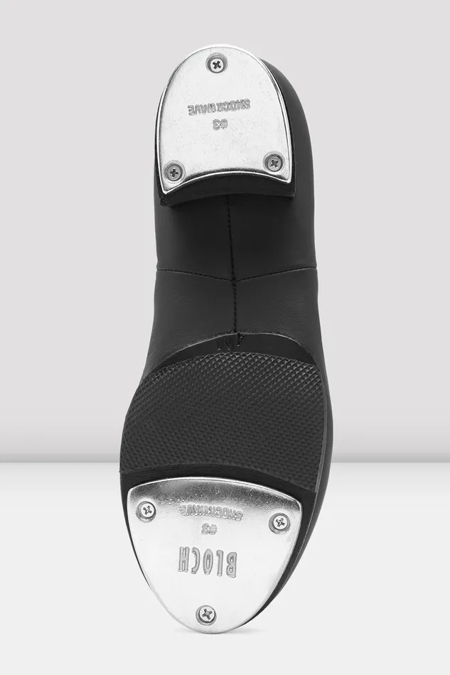 Childrens TapFlex Leather Tap Shoes Black Leather Children Tap Bloch