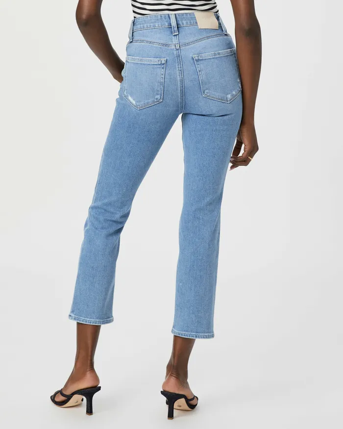 Cindy Crop Petite Straight Jean 8211 Helena Women Straight PAIGE