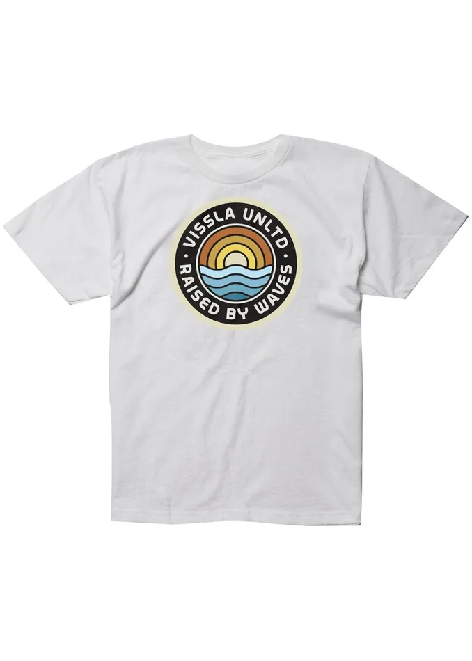 Clothing Vissla Youth Markz Kids Tee White