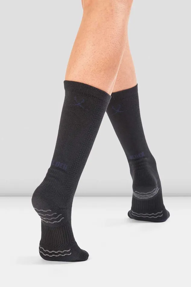 Contemporary Bloch Adult Blochsox Dance Socks Black Knit