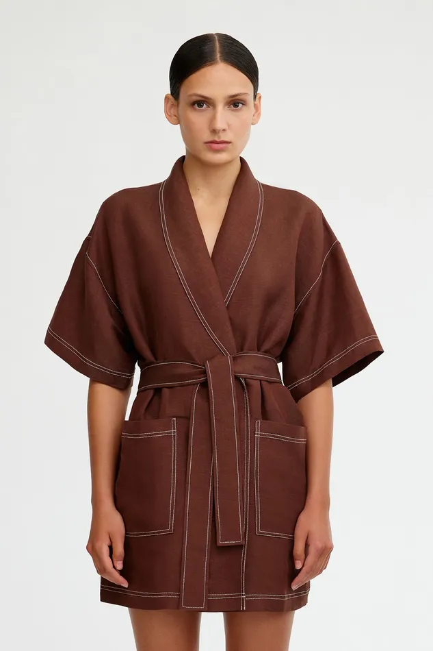 Cover Ups GREER WRAP DRESS Significant Other Women