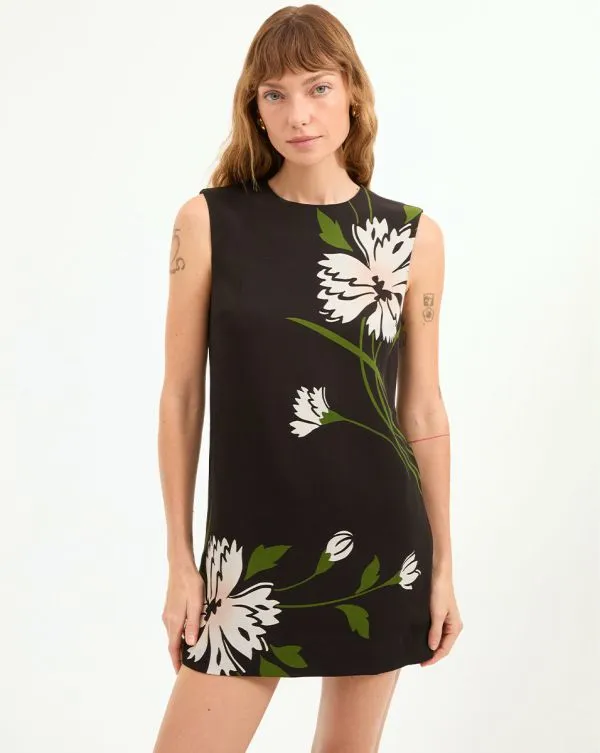 Cromwell Shift Dress Black Multi Women Veronica Beard Dresses Cromwell Shift Dress Black Multi Women Veronica Beard Dresses