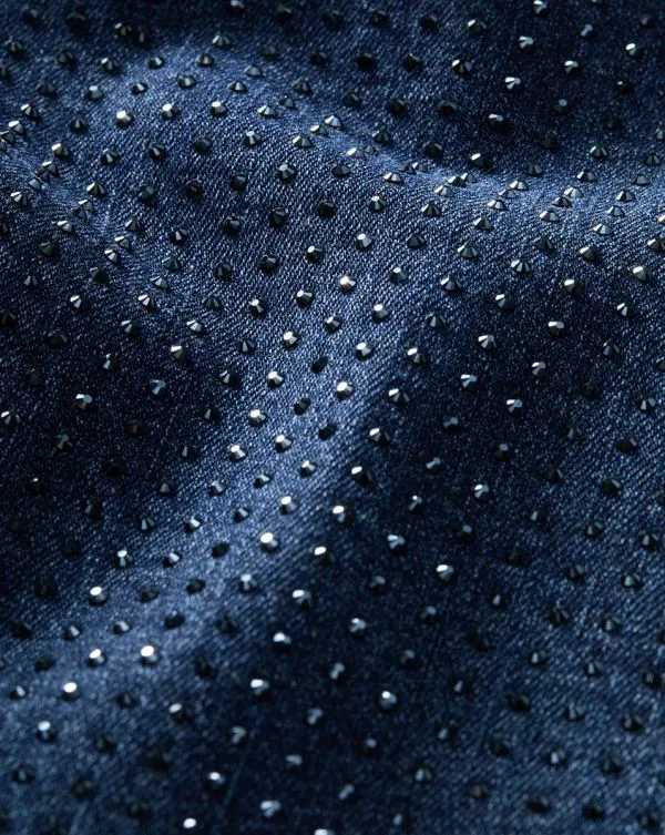 Crosbie Rhinestone WideLeg Jean Indigo Rinse Women Veronica Beard Jeans Crosbie Rhinestone WideLeg Jean Indigo Rinse Women Veronica Beard Jeans