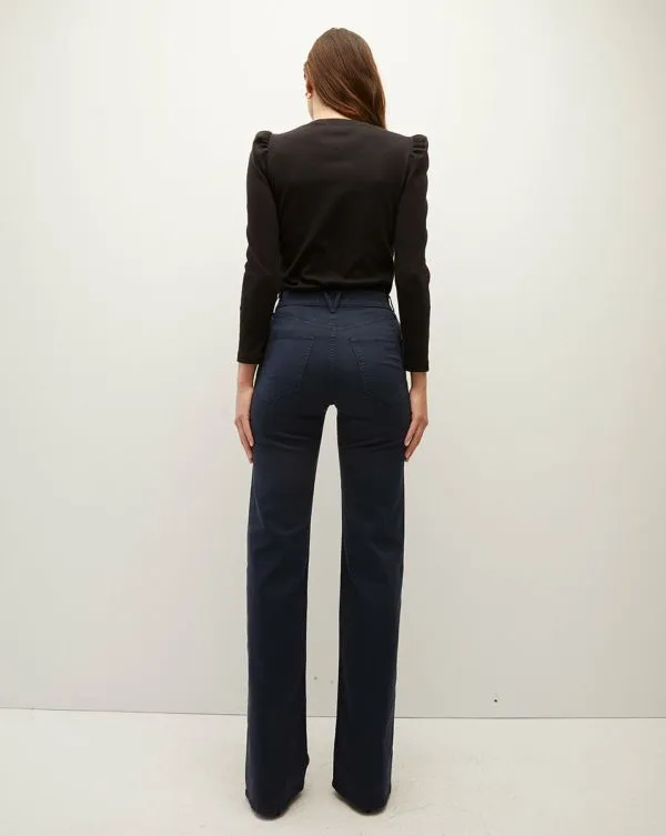 Crosbie Slim WideLeg Pant Navy Women Veronica Beard Pants Crosbie Slim WideLeg Pant Navy Women Veronica Beard Pants