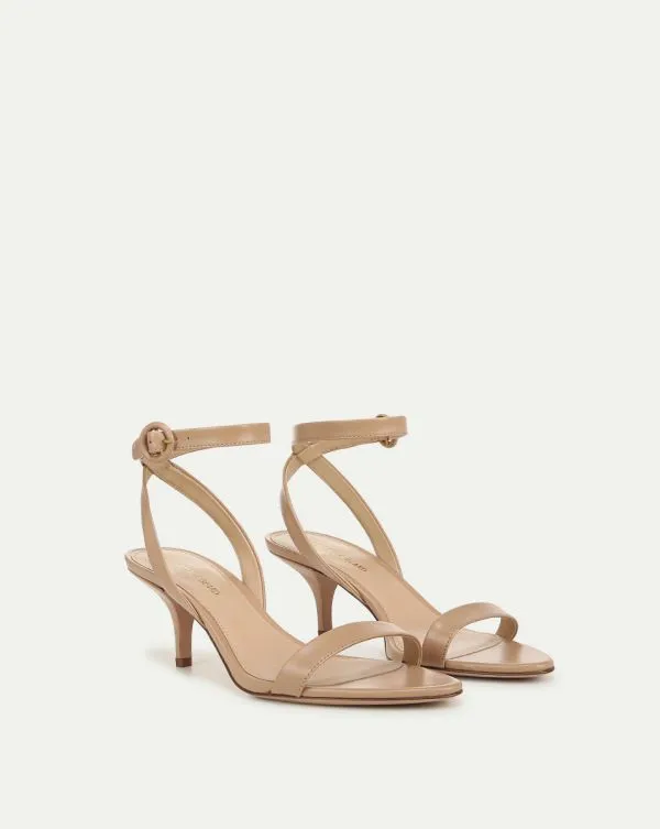 Darcelle Leather Sandal Bisque Women Veronica Beard Shoes Darcelle Leather Sandal Bisque Women Veronica Beard Shoes