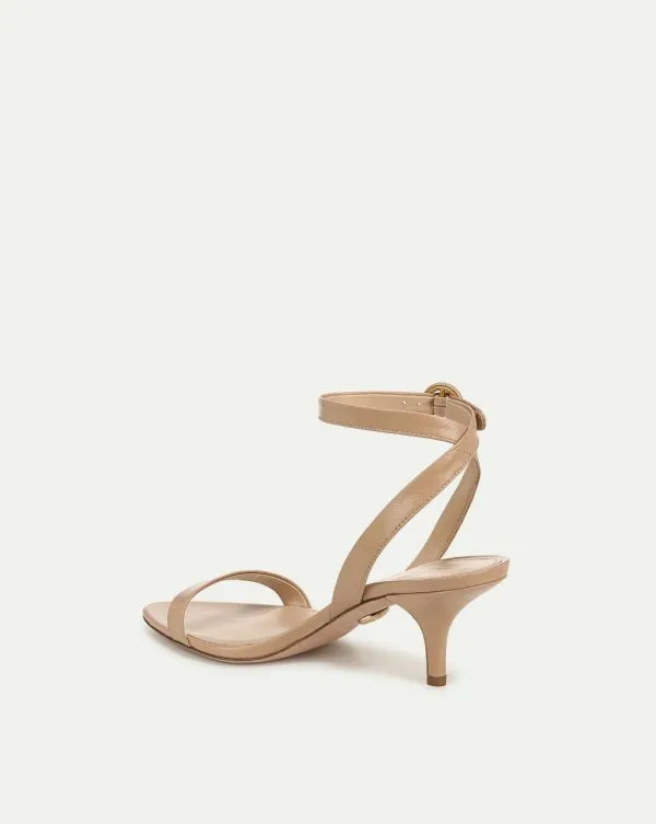 Darcelle Leather Sandal Bisque Women Veronica Beard Shoes Darcelle Leather Sandal Bisque Women Veronica Beard Shoes