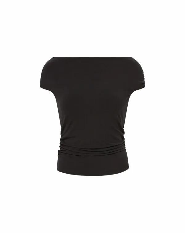 Delanna Off The Shoulder Top Black Women Veronica Beard Tops Delanna Off The Shoulder Top Black Women Veronica Beard Tops