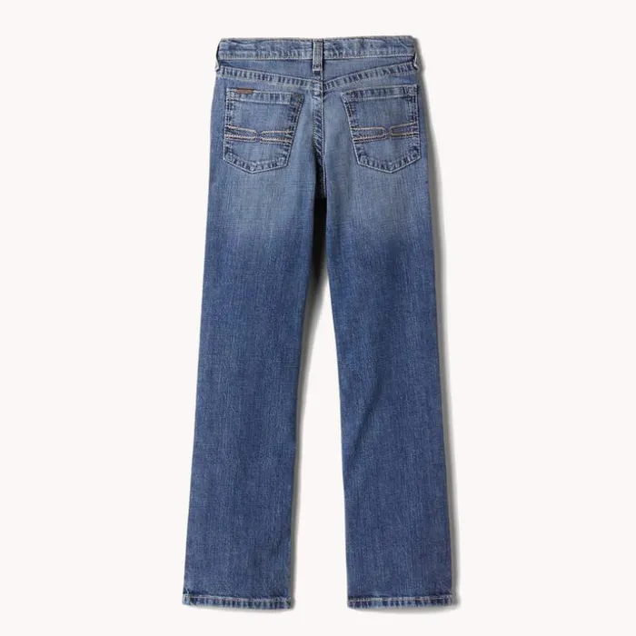 Denim Kids Ariat B4 Relaxed Graysill Boot Cut Jean Nelson Denim Kids Ariat B4 Relaxed Graysill Boot Cut Jean Nelson
