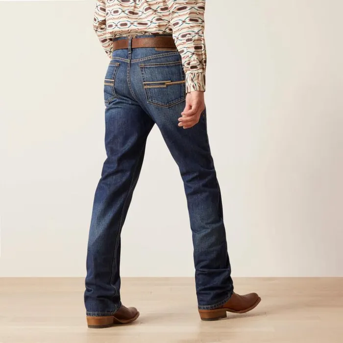 Denim Men Ariat M1 Vintage Paul Straight Jean Prescott