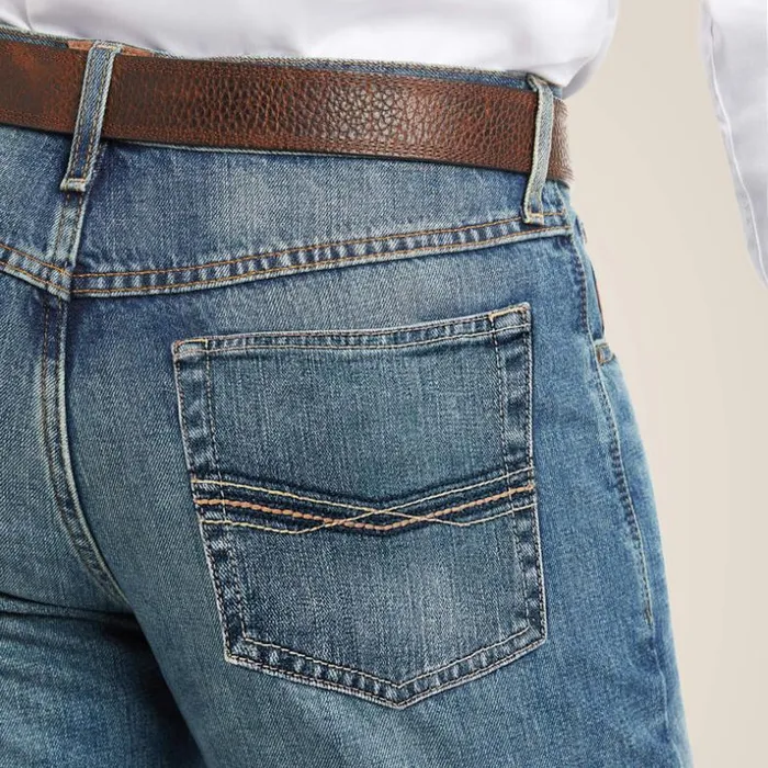 Denim Men Ariat M2 Relaxed Legacy Boot Cut Jean Granite Denim Men Ariat M2 Relaxed Legacy Boot Cut Jean Granite
