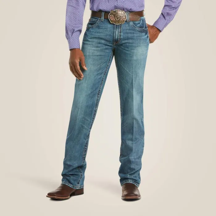 Denim Men Ariat M4 Low Rise Scoundrel Boot Cut Jean Scoundrel